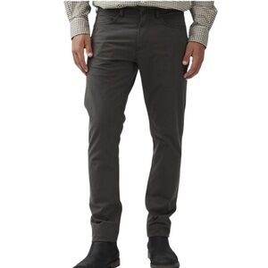 Rodd & Gunn Straight Fit Charcoal Jeans Size 36x32 Business Casual Contemporary